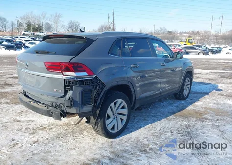 2022 Volkswagen Atlas Cross Sport 2.0T Se W/Technology из США, поврежденный, VIN 1V2KC2CA5NC206919